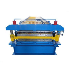 Double Layers Color Steel Sheet Metal Roof Roll Forming Machine For Sale